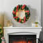 Faux Lighted Plastic Wreath-431974284