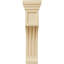 Corbeau à rainures encastrées l 4 po x P 4 po x H 14 po (paquet de 6)-91125845