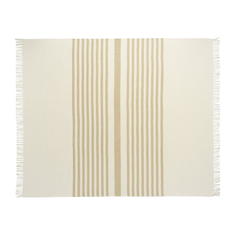 Nona Throw Blanket, Cream;Sand