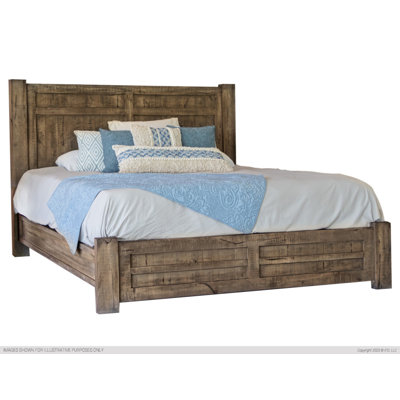 Lit standard en bois massif Feba