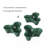 Pure Garden 3-Tier Stacking Planter Tower, Green-2112117234