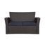 Ensemble de conversation en osier / rotin pour 4 personnes avec coussins Delano-49646172-49959817