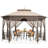 12 Ft. W x 10 Ft. D Steel Patio Gazebo-57001575
