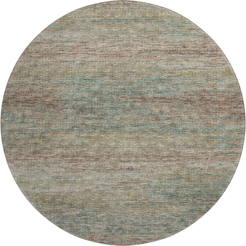 Tapis Mayfield Premium lavable à la machine, Rond 8 pi