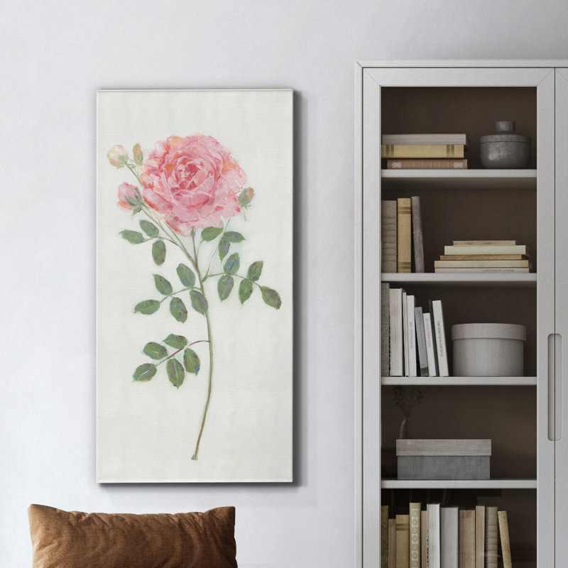 Simple tige II - reproduction d'art sur toile tendue, H 40 po x l 20 po x P 1 po