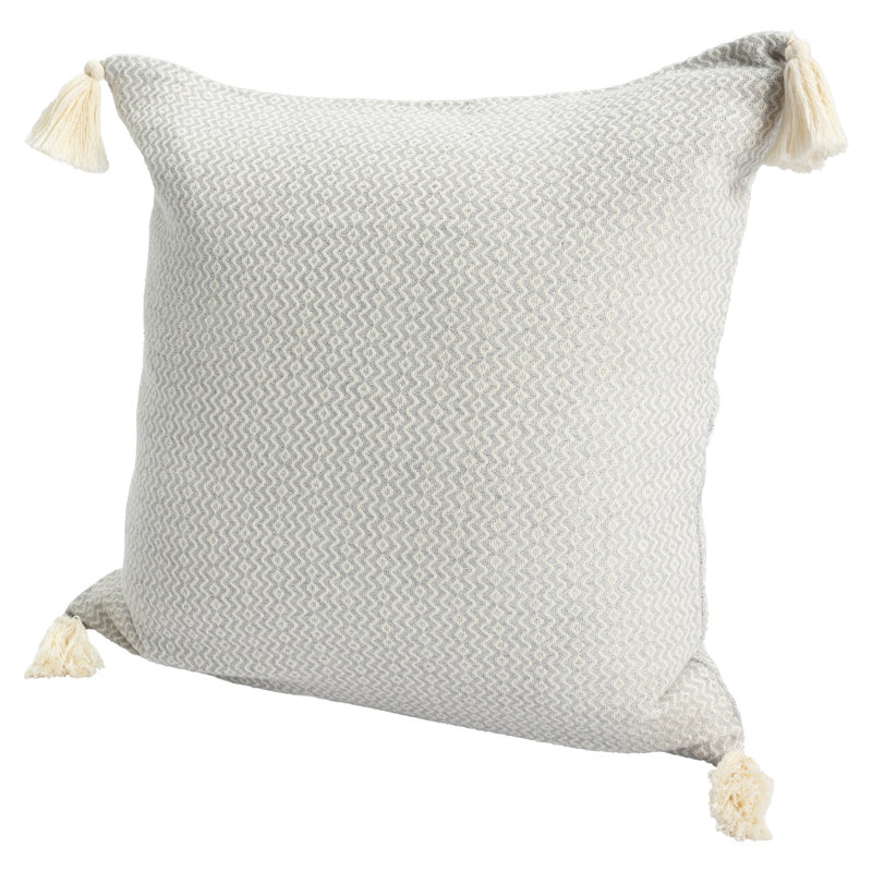 Housse de coussin turc, Gris, polyester