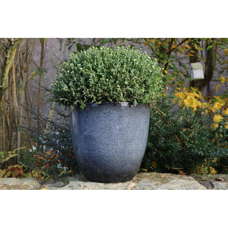 Einar Pot Planter, Ash Grey, 43.18cm H x 45.72cm W x 45.72cm D