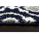 Gertz Shag Navy/Gray/Ivory Area Rug