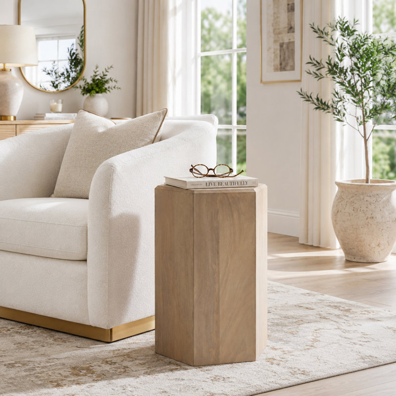 Table d'appoint Elegant, H 24 po x l 14 po x P 14 po