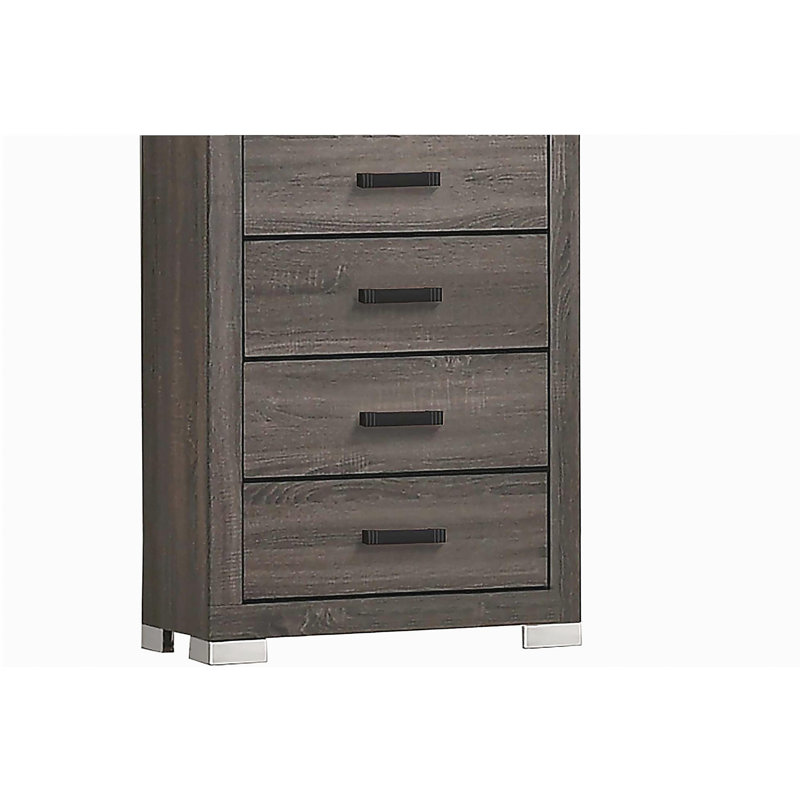 Mobilier de chambre à coucher moderne de style transitionnel 1pc