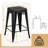 Winfred Counter Stool with Metal Frame-647311823-670668478