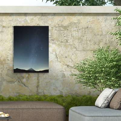 «Météore nuit sur toile» par Hiroaki Koga, reproduction
