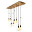 Lustre unique à 8 lumières Kirstin