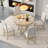 Abbra Round 58'' L Dining Set-920551625