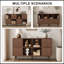 Armoire de rangement avec 4 portes