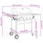 Cequan Dakota Fields Single Burner Freestanding Natural Gas 0 BTU BTU Gas Grill with Side Burner