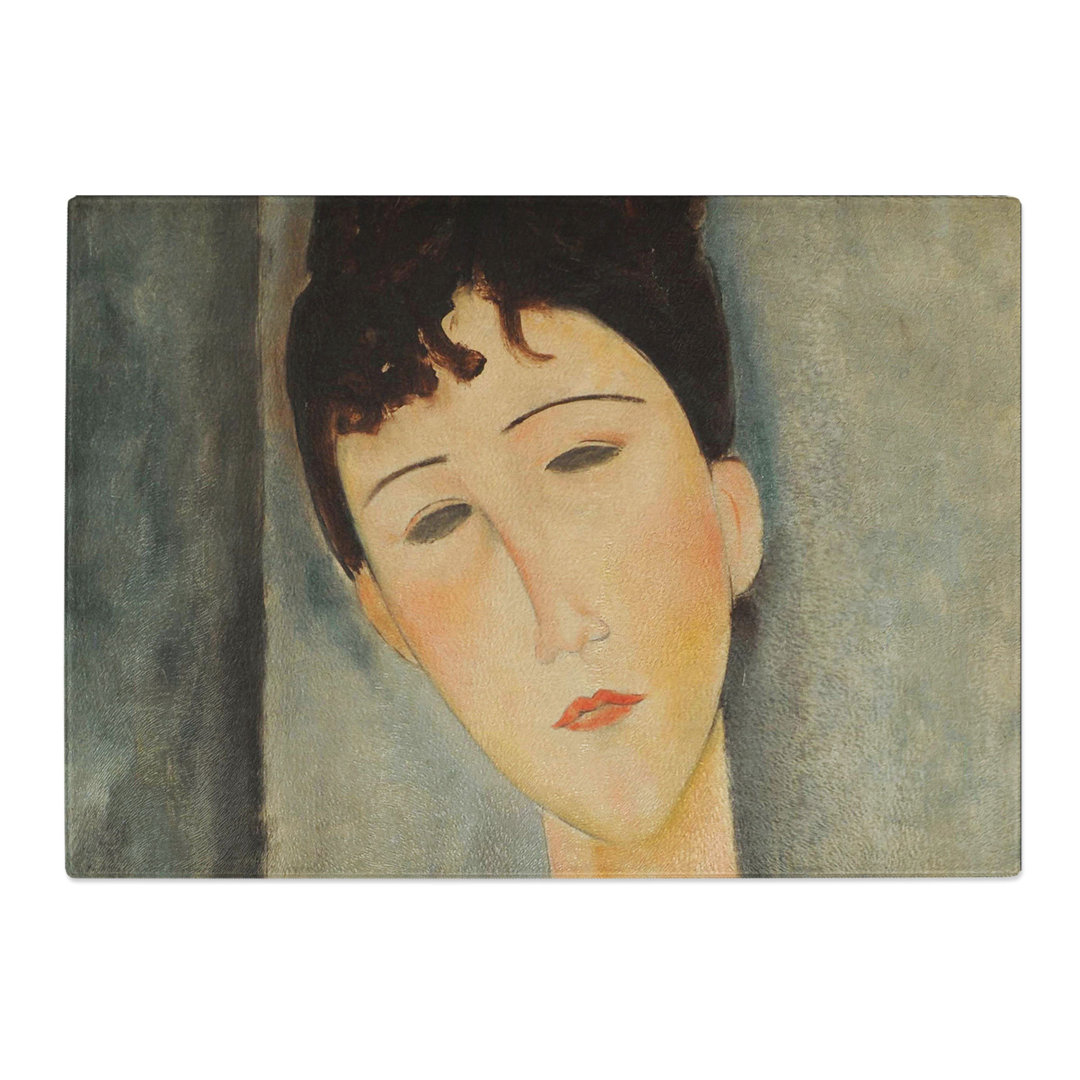 Portrait of a Woman Vol.4 by Amedeo Modigliani Chopping Board