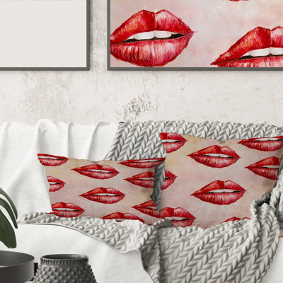 Housse et insert de coussin rectangulaire femme