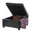 Quentin Faux Leather Ottoman-125373035