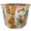 10" Satsuma Peacock Porcelain Flower Pot