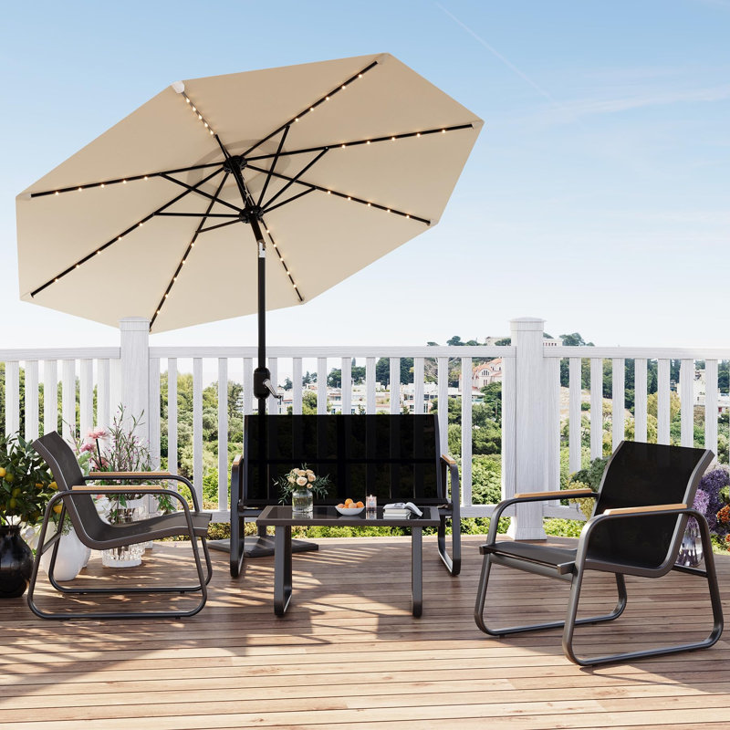 112cm Wide Patio Sectional Set