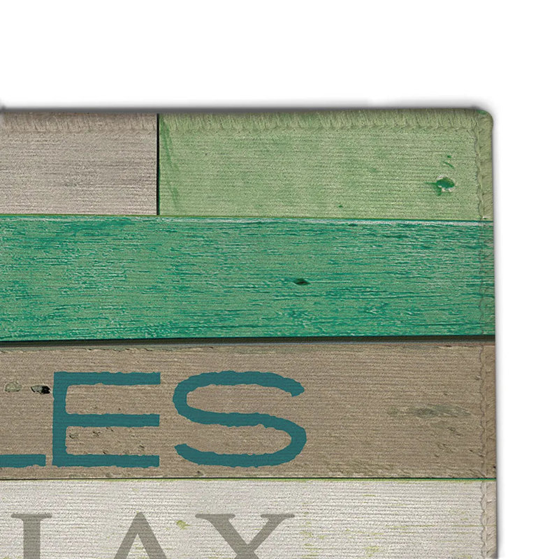 Tapis d'extérieur Ocean Rules, L 36 po x L 60 po