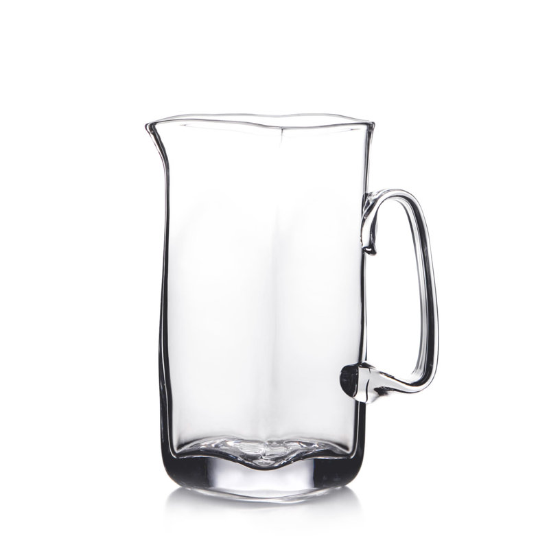 Woodbury Pitcher, 7.5" H x 5.75" W x 4.75" D