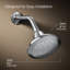 Pomme de douche à fixation murale à double fonction 2,5 GPM Pinstripe Katalyst-7354975-125082261