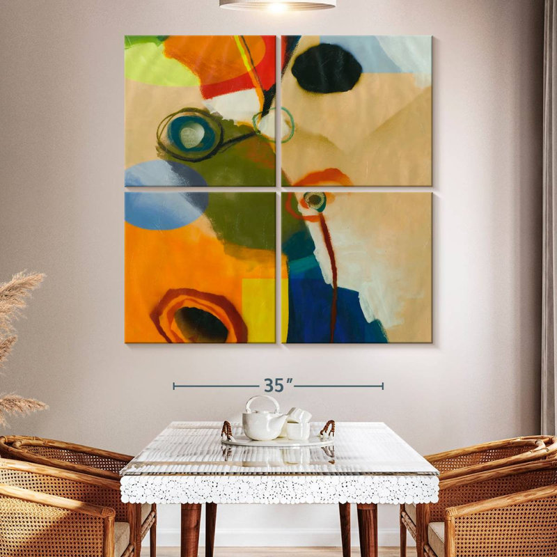 Amusement I, 50" H x 50" W