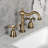 Kingston Brass Essex Two-Handle 3-Hole Deck Mount Widespread Bathroom Faucet with Pop-Up Drain-110561887