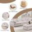 Canapé modulaire surdimensionné de 144 po avec repose-pieds en chenille Burwell-190840774