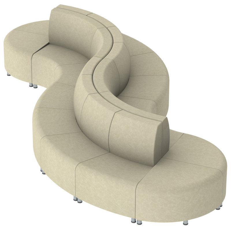 Ensemble de 16 chaises Pro Series Connect, Amande