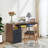 Gurdeep Solid Wood Base Computer Desk