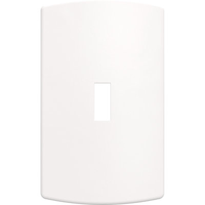 Franklin Brass Soft Modern 1-Gang Concealed Mount Light Switch/Toggle Wall Plate