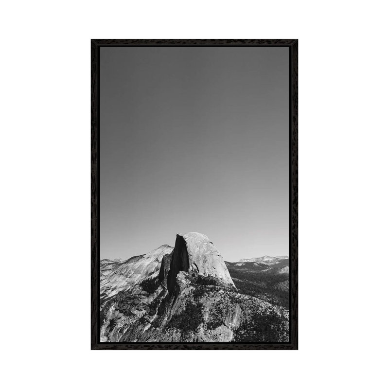 Glacier Point, Yosemite National Park by Bethany Young - Print on Canvas, Black Framed, 66.04cm H x 45.72cm W x 3.81cm D