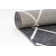 Tapis gris foncé / blanc Mccarver
