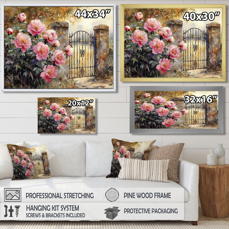 Décoration murale Ilsemarie, Reproduction encadrée d'une seule photo sans pass, H 24 po x l 32 po, Blanc