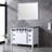 Marsyas 48 in W x 22 in D Bath Vanity, Faucet Set and 44 in Mirror-1671201501-1671201500
