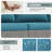 6-Person All-Weather Rattan Sofa Set, Outdoor Seating Group with Cushions & Glass Table-1590629043