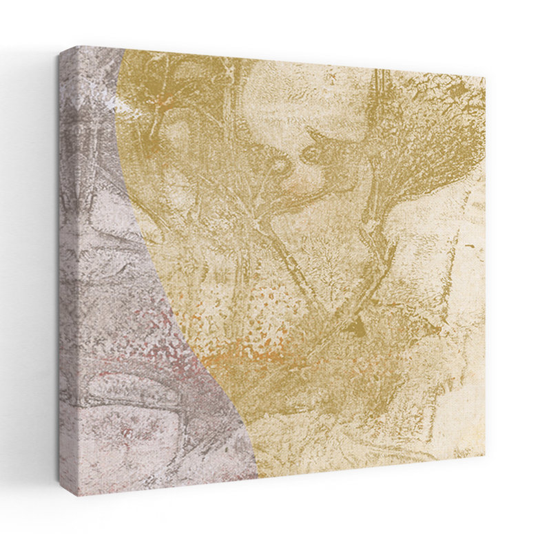 Art contemporain, art contemporain abstrait, H 18 po x l 18 po