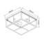 Izidora Glass Flush Mount