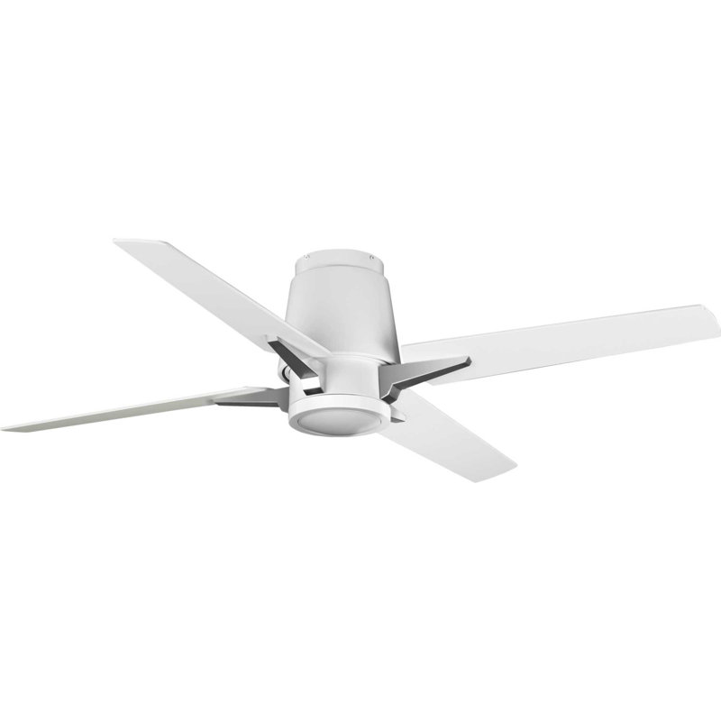 Support de luminaire universel pour ventilateur de plafond Lindale 1 lumière, Blanc