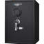 1.45 Cubic Ft Black Steel Safe With Digital Keypad And Lock Out Protection Large Safe, Black, Electronic Battery Alert System