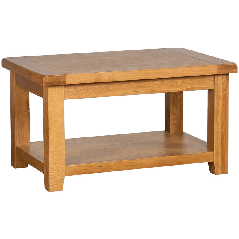 Thornbury Four Leg Coffee Table with Storage, H45 x L53 x W91.5cm
