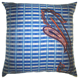 Pillow Prep Plaid Down Throw Pillow