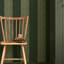 William Morris at Home Willow Stripe Privet Green Wallpaper