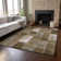 Premium Machine Washable Cerrito Brown Rug