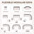  3-Piece Outdoor Furniture Set-497730543-497730541