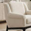Fauteuil d'appoint rembourré moderne avec pieds en bois massif-1763220000-1763220002