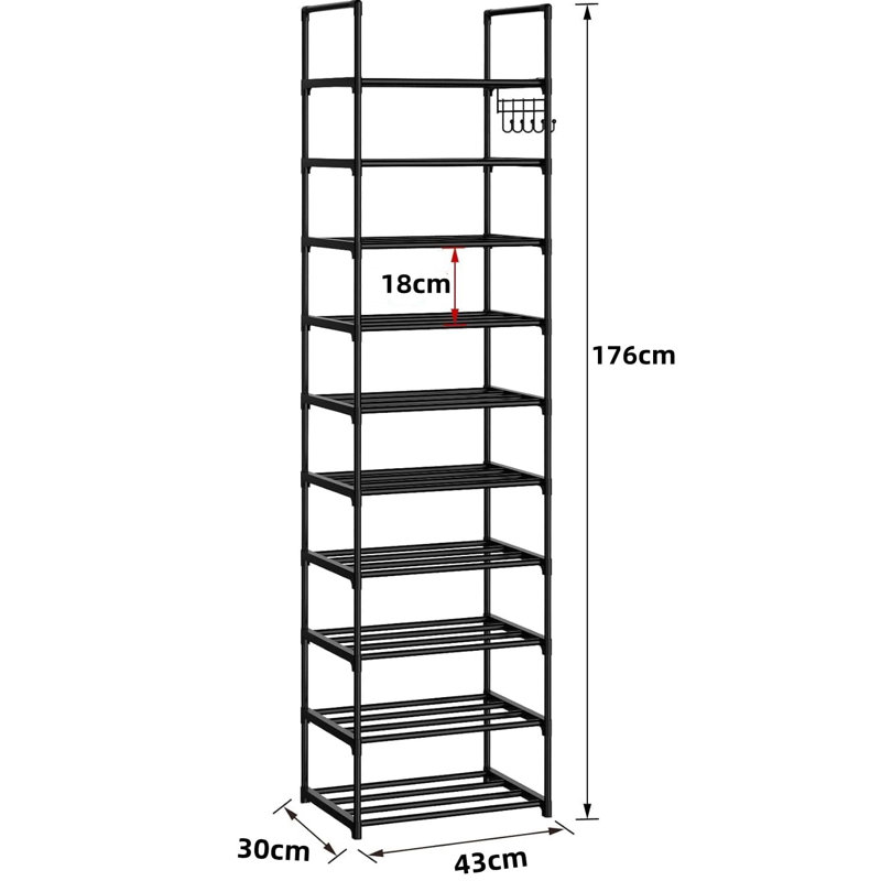 25 Pair Shoe Rack